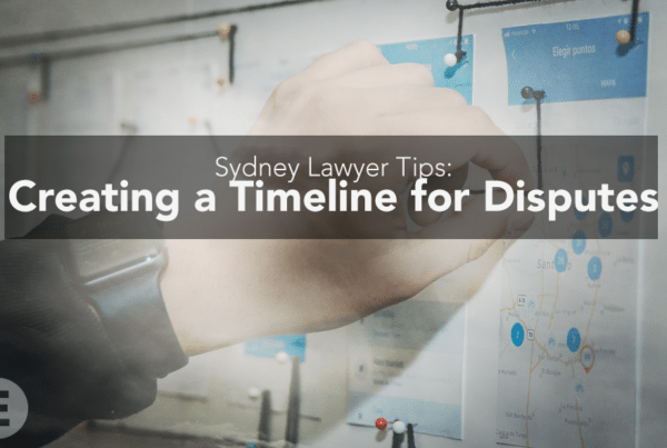 a timeline on a board being updated using a black sting for Executive Law Group blog about Sydney lawyer tips for creating a timeline for disputes